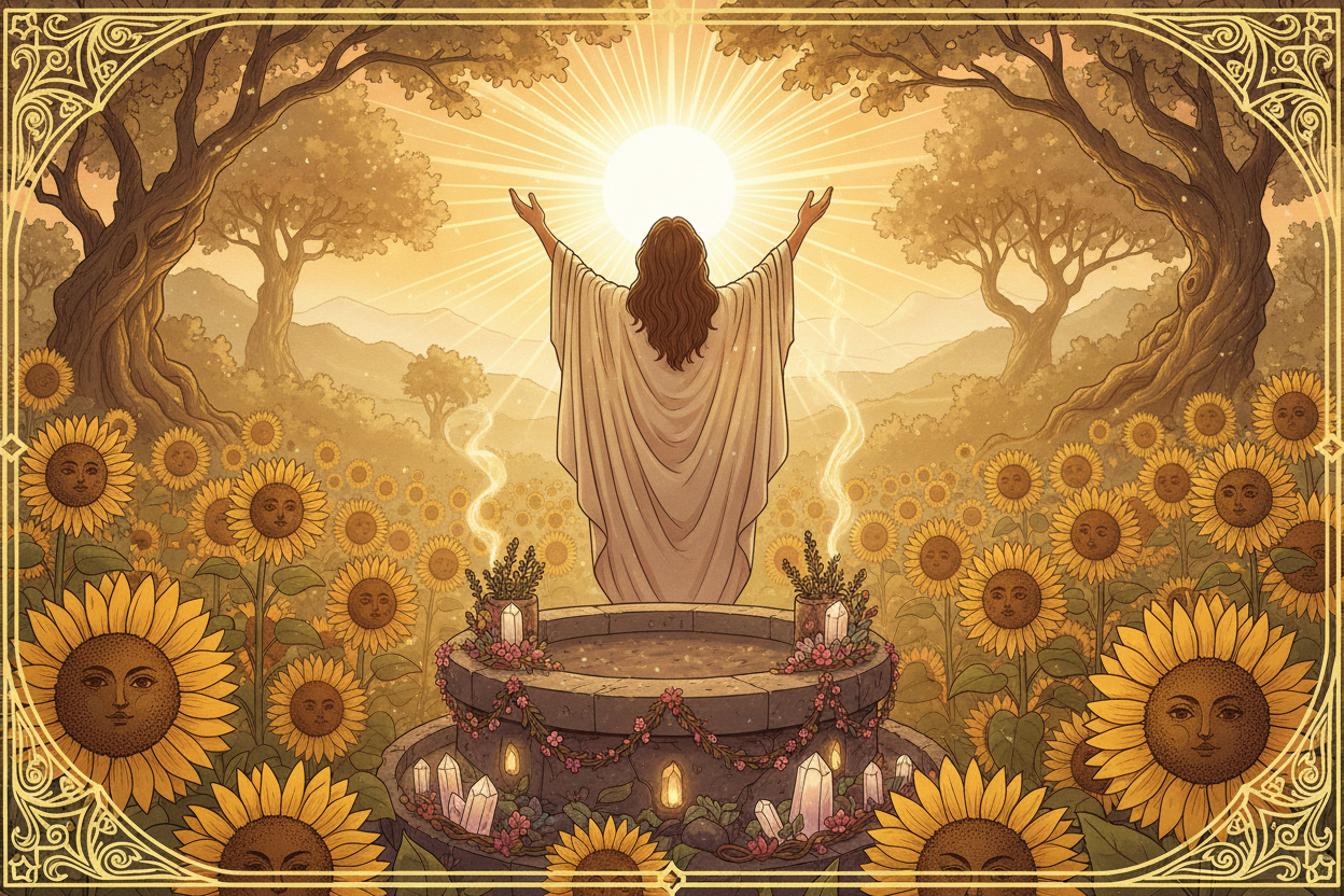 The Sun Tarot Ritual: A Morning Solar Ceremony – Nicole's ritual universe