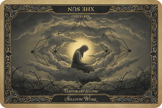 The Sun Reversed: Shadow Side & Blocked Intuition