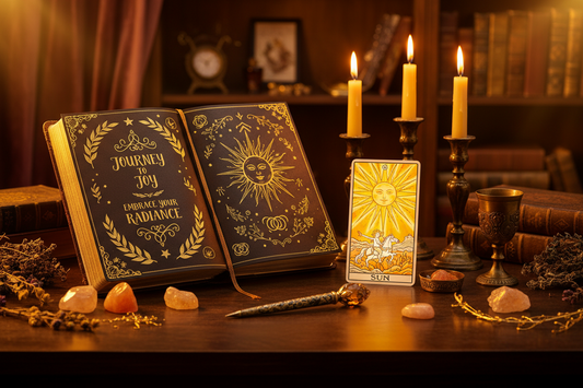 The Sun Tarot Journal Prompts: 30 Days of Reflection