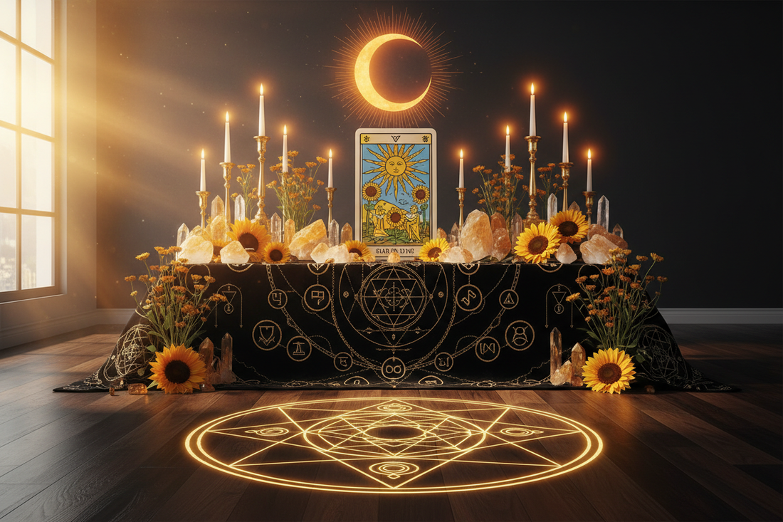The Sun Tarot Ritual: New Moon Manifestation - Nicole's ritual universe