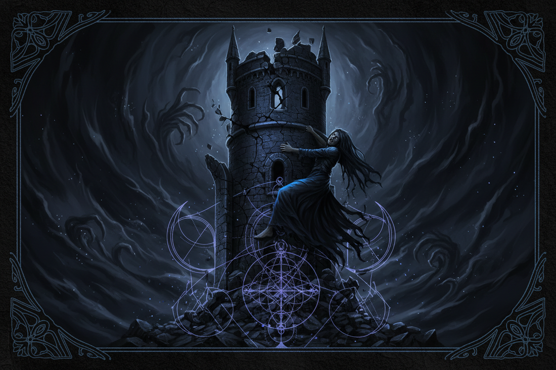 The Tower Reversed: Shadow Side & Blocked Intuition