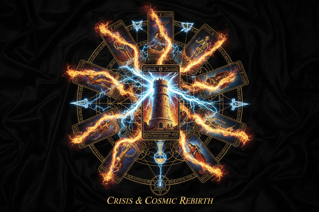 The Tower + Other Cards: 78 Combination Meanings - Nicole's ritual universe