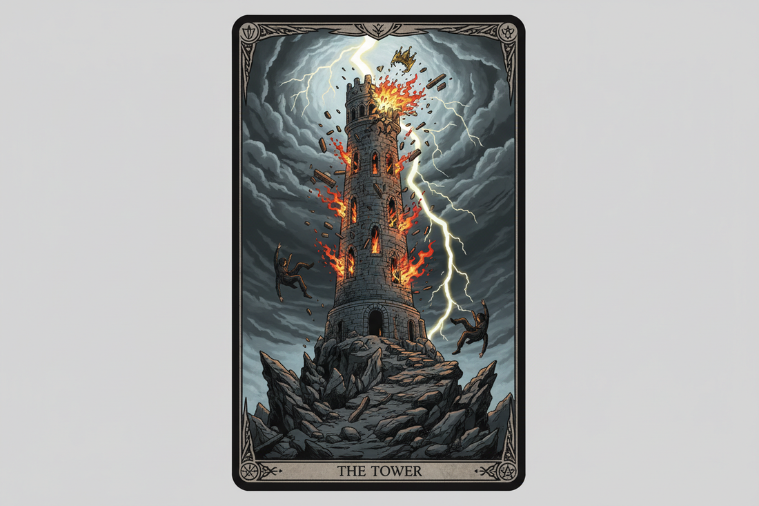 The Tower Tarot Card: Necessary Destruction & Revelation