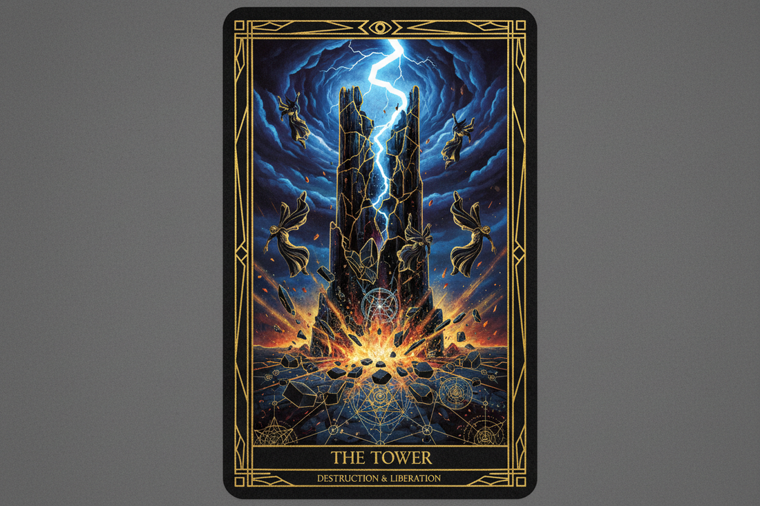 The Tower Tarot Card: Complete Guide to Meaning & Symbolism - Nicole's ritual universe