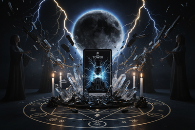 The Tower Tarot Ritual: New Moon Manifestation
