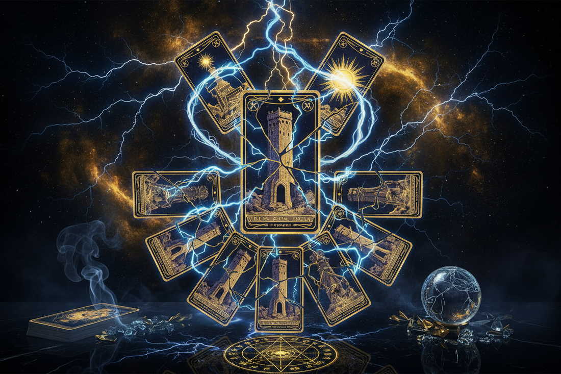 The Tower Tarot Spread: Custom Layout for Intuition