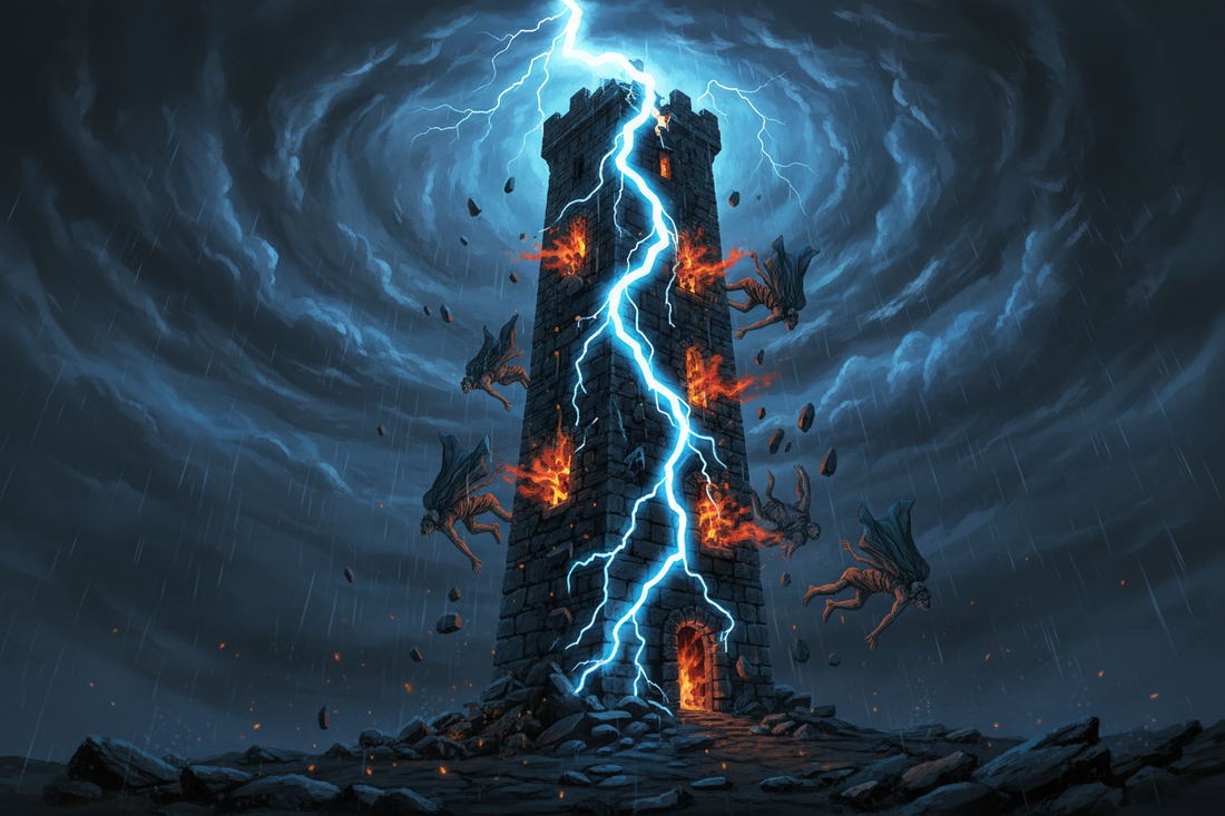 The Tower Across Four Tarot Traditions: Sudden Change, Liberation & the Fall Nicole's ritual universe