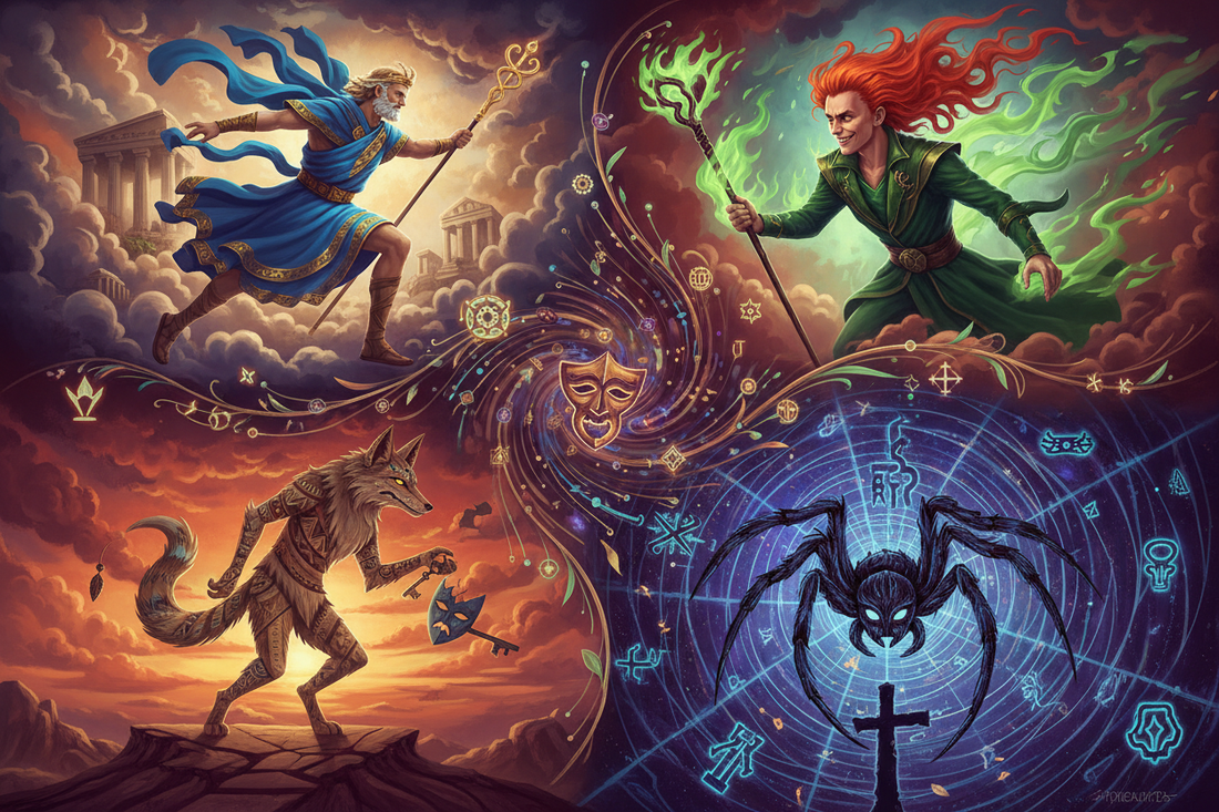 The Trickster: Hermes, Loki, Coyote, Anansi - Nicole's ritual universe