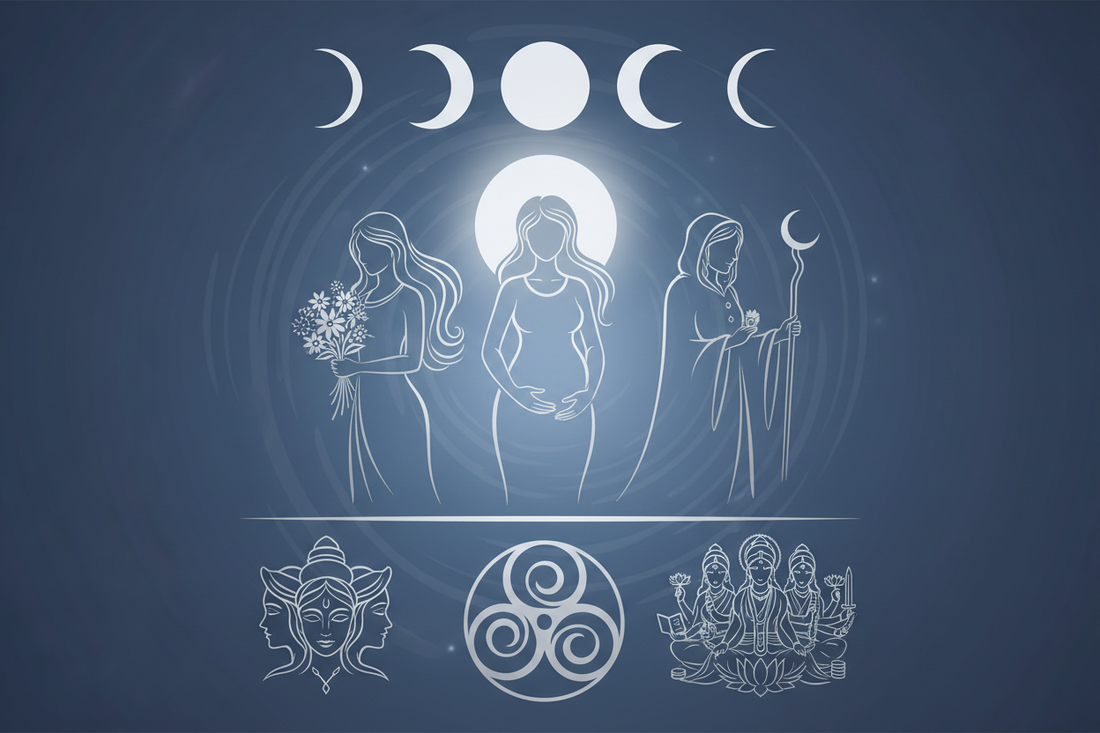 The Triple Goddess: Maiden-Mother-Crone Across Civilizations - Nicole's ritual universe