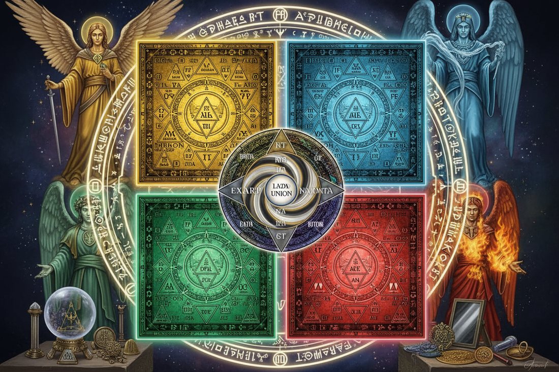 The Watchtowers & Enochian Magic: Elemental Tablets & Calls