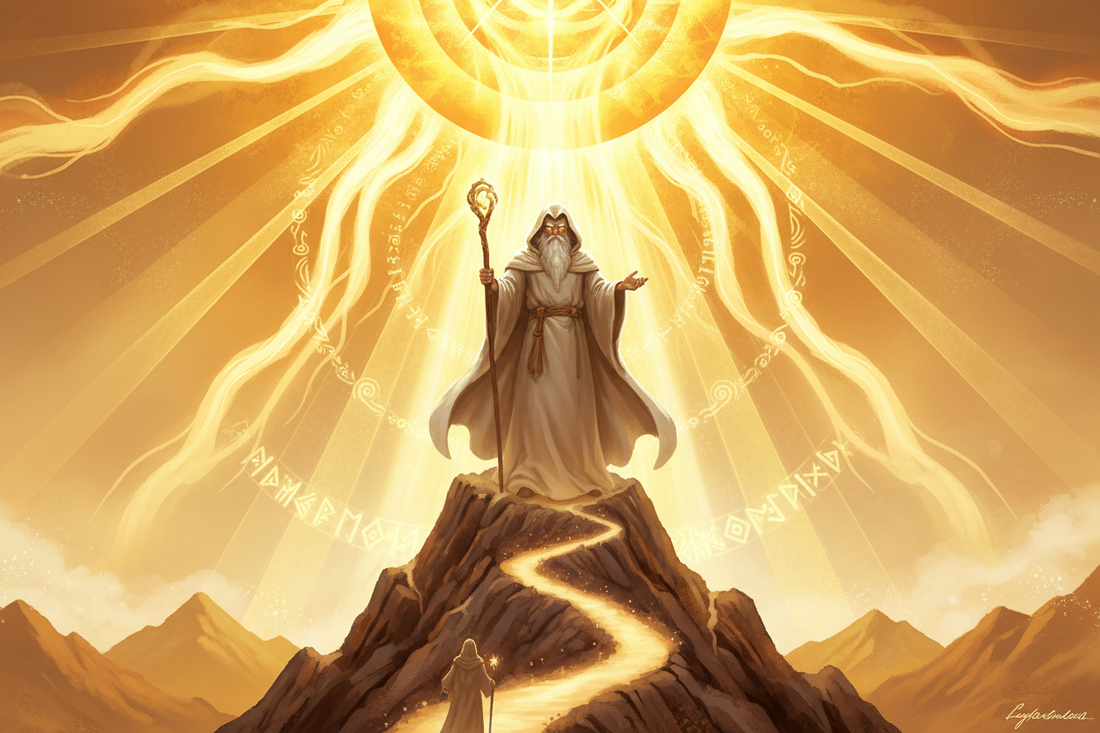 The Wise Old Man Archetype and Solar Consciousness - Nicole's ritual universe