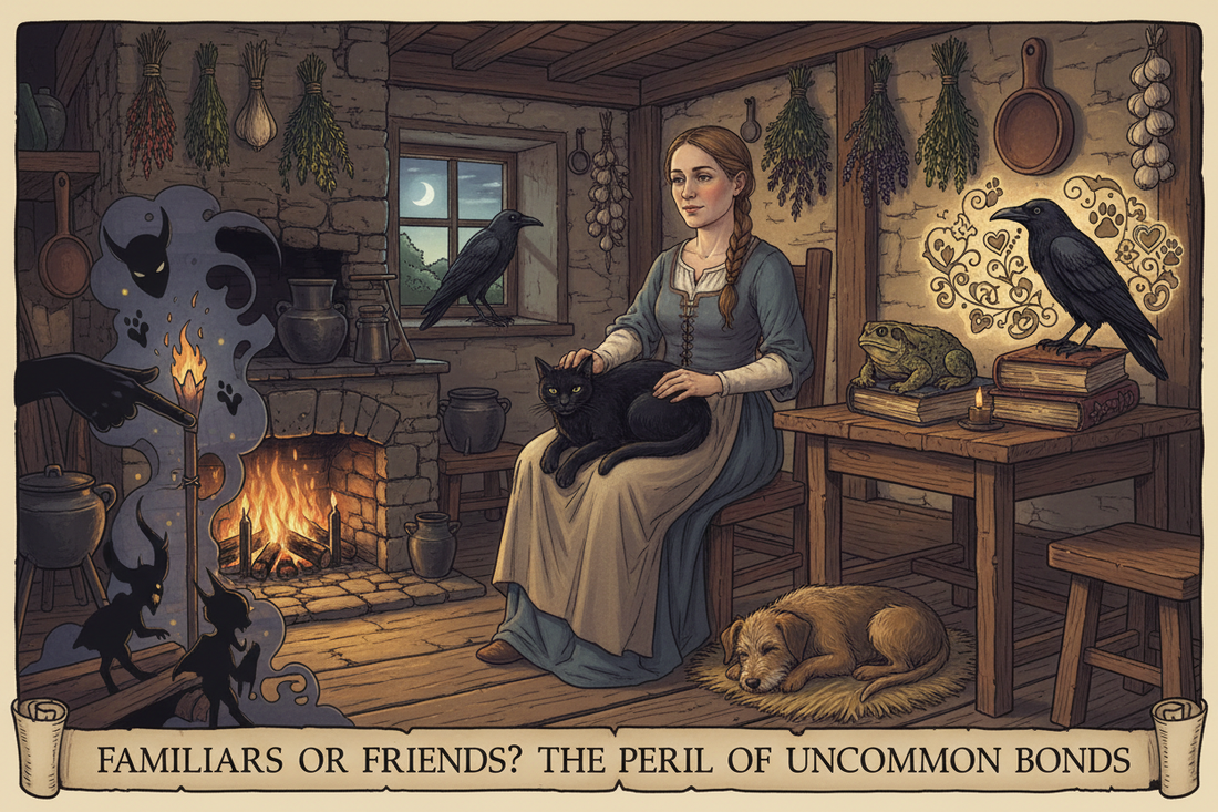 The Witch's Familiar: Cats, Toads & Animal Companions - Nicole's ritual universe