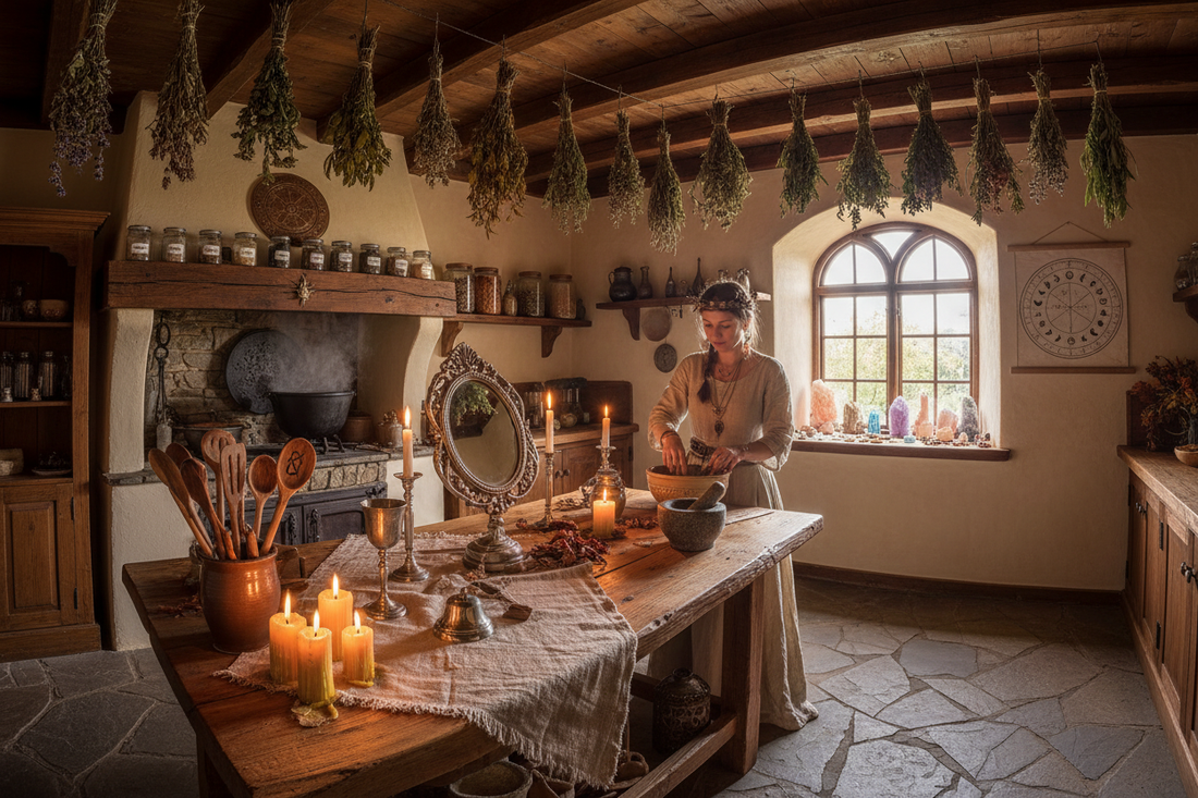 The Witch's Kitchen: Setting Up Your Culinary Sacred Space - Nicole's ritual universe