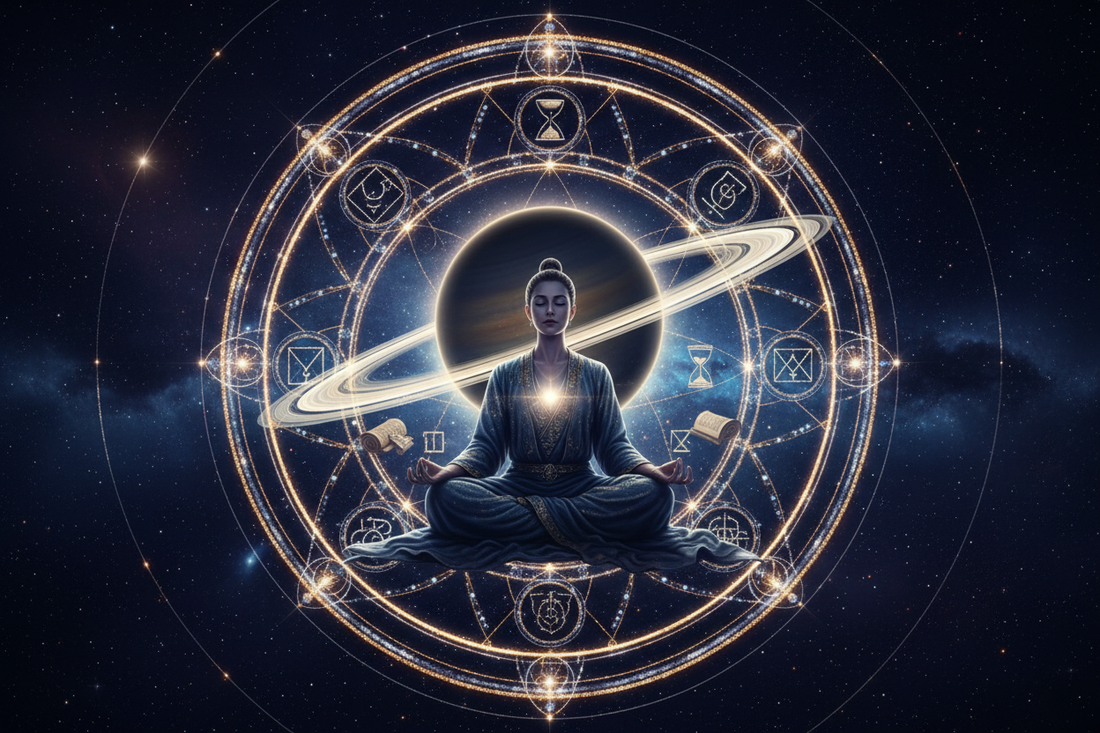 The World + Saturn Energy: Mastery Practice