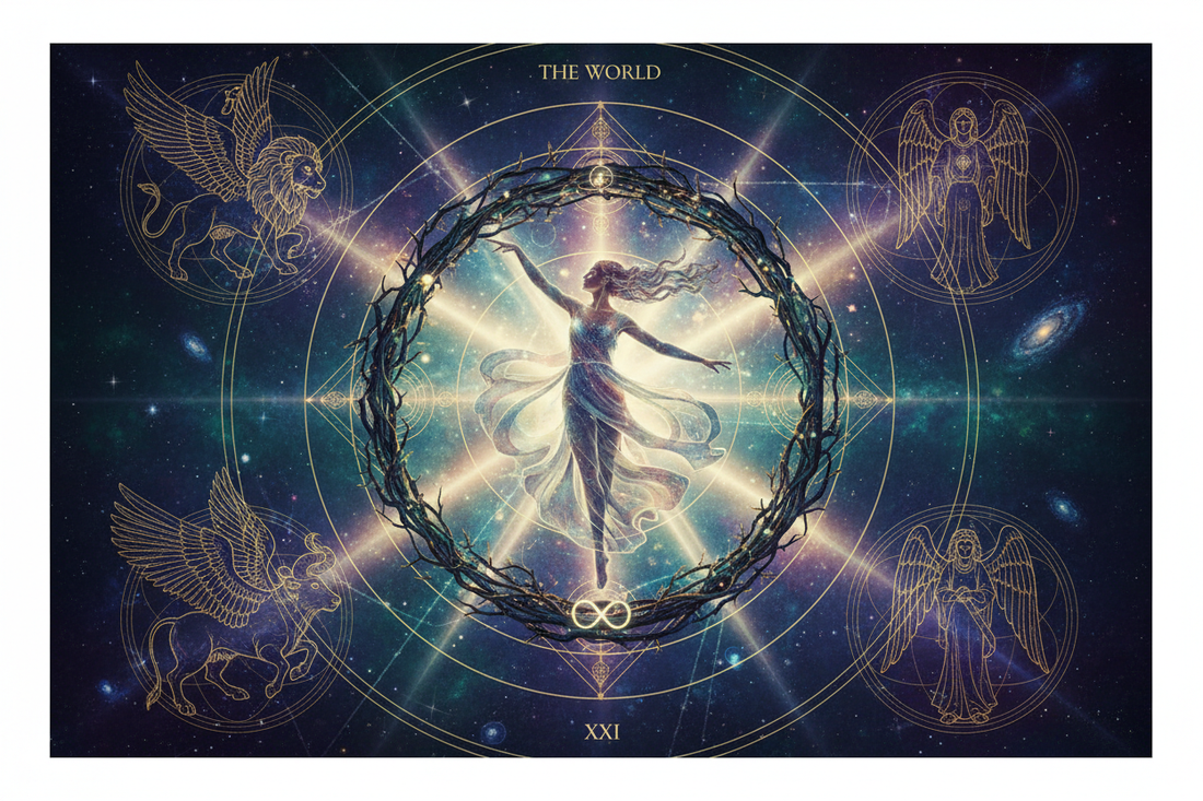 The World Tarot Card: Complete Guide to Meaning & Symbolism