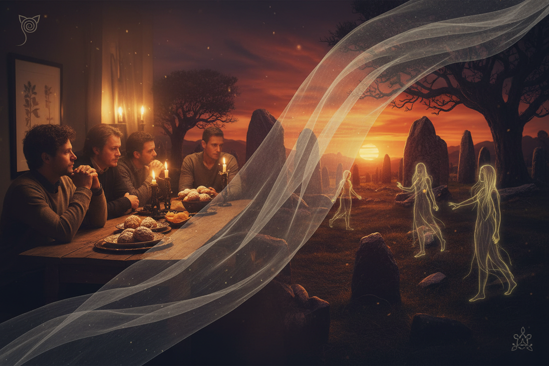 Samhain Folklore: Thin Veil Legends, Soul Cakes, and Ancestor Stories