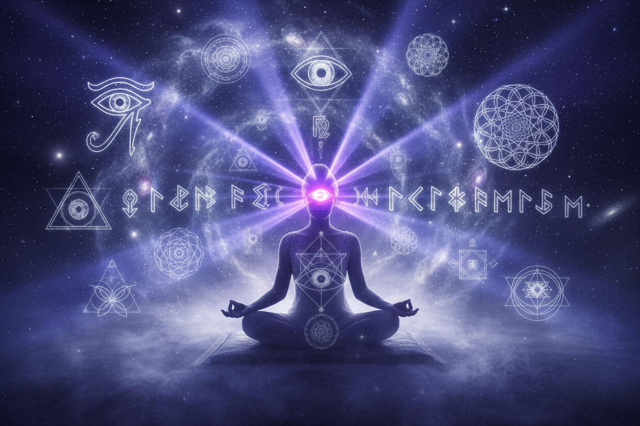 Third Eye Vision Meditation: Luminous Insight | Light Path Ajna Guide ...