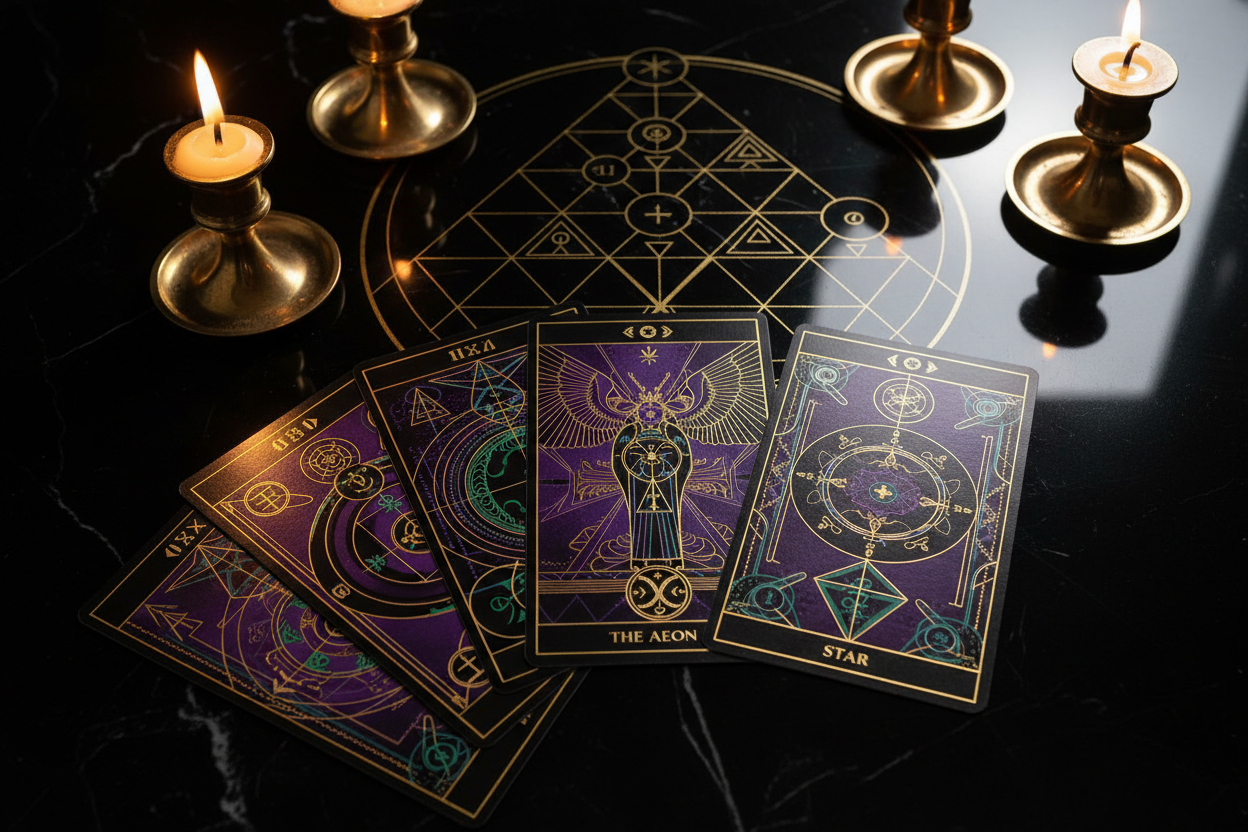 Thoth Tarot: Aleister Crowley's Esoteric System, Card Meanings ...
