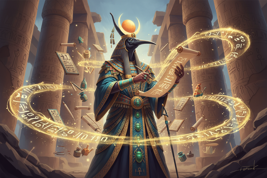 Thoth's Record Keeping: Sacred Business Documentation and Divine Organization - Nicole's ritual universe