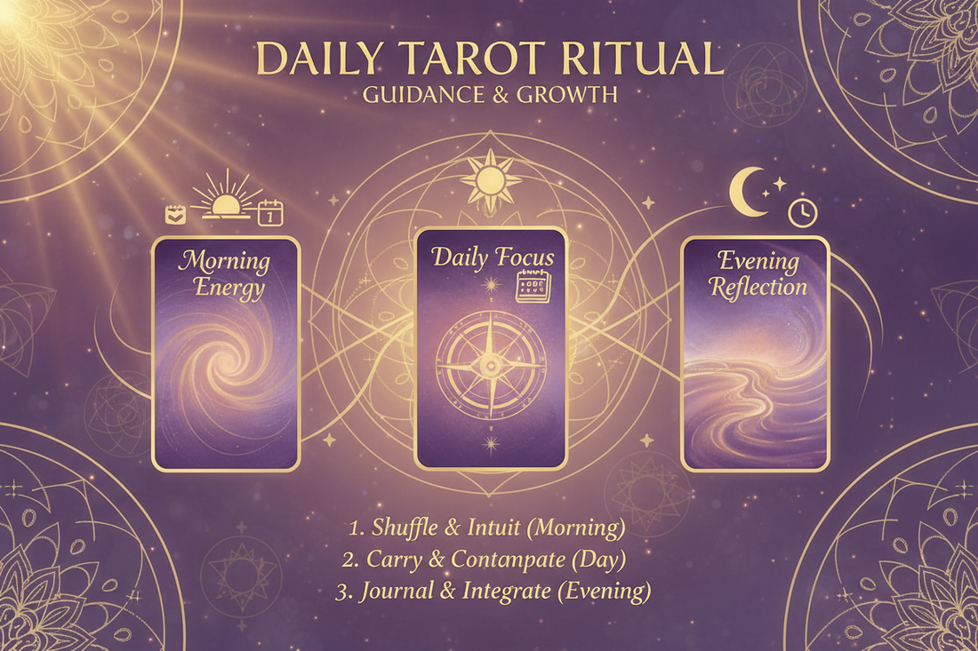 Three Card Spread for Daily Guidance - Nicole's ritual universe