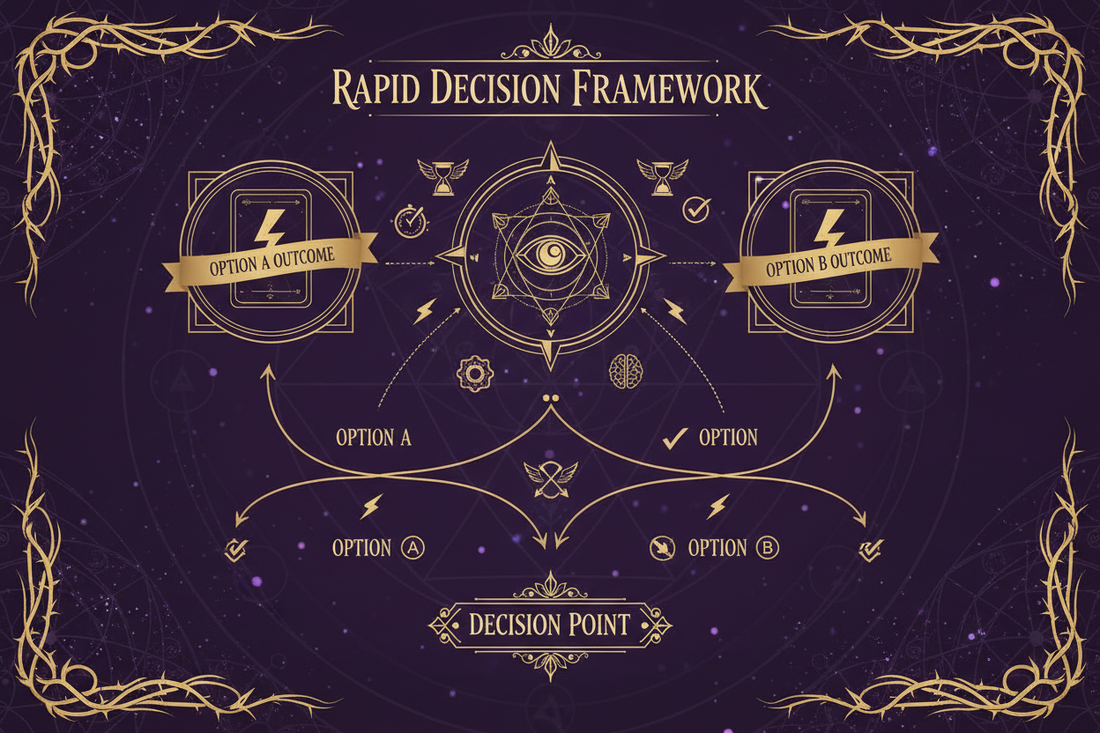 Three Card Spread for Quick Decisions - Nicole's ritual universe