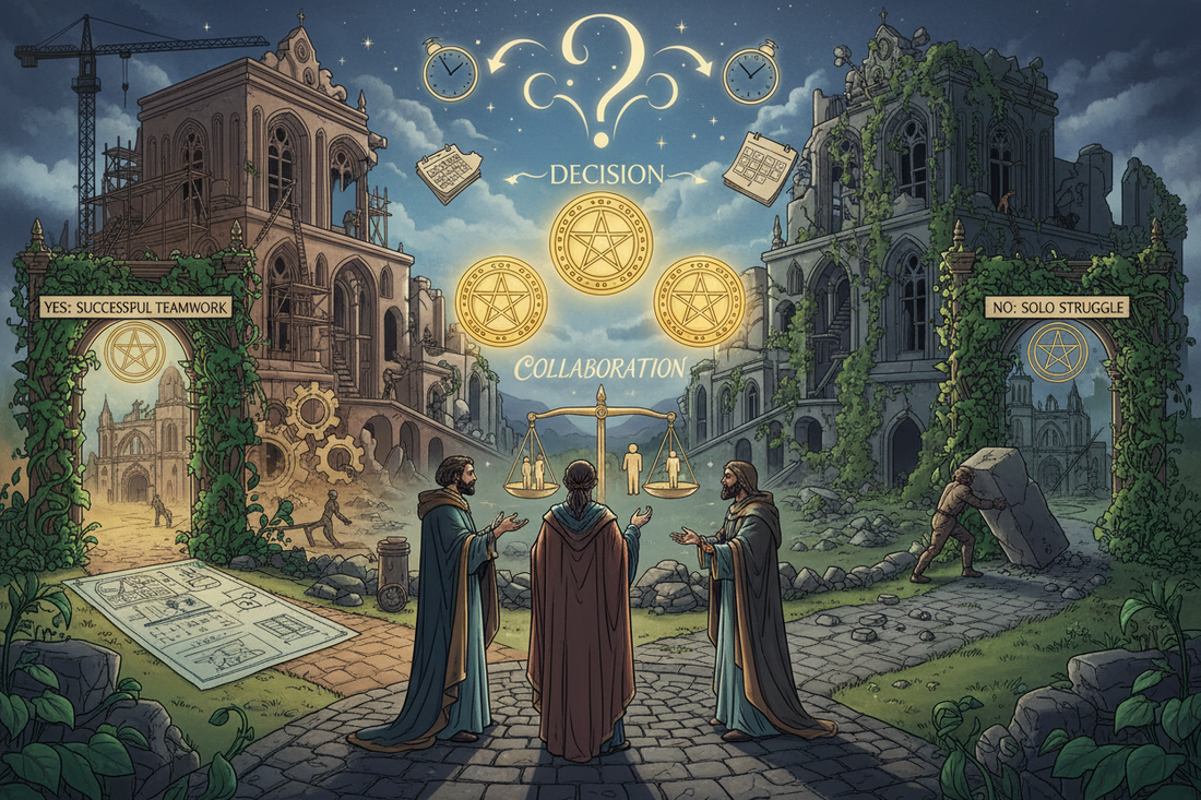 Three of Pentacles Yes or No? (Plus Timing Predictions)