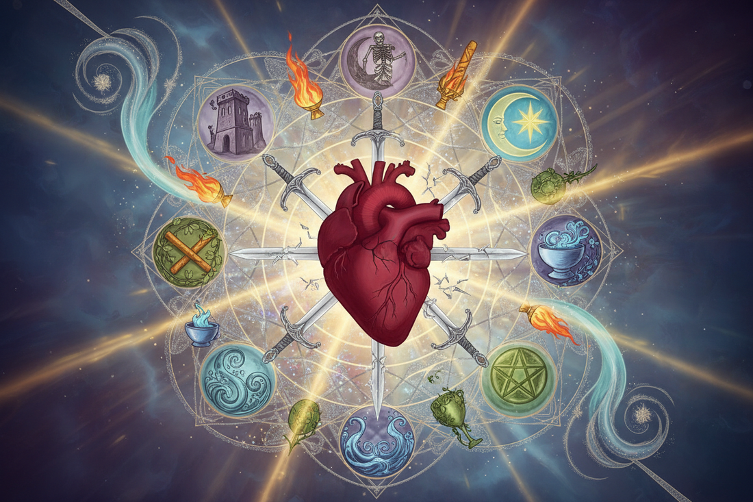Three of Swords Combinations: With Major & Minor Arcana - Nicole's ritual universe