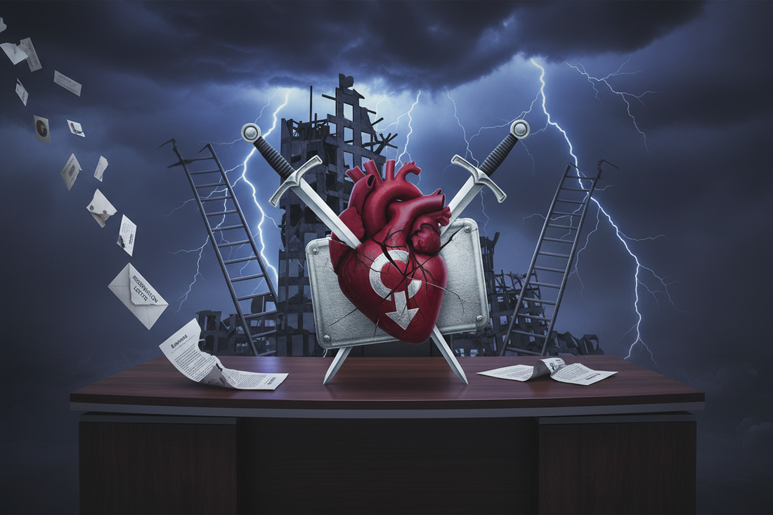 Three of Swords in Career Readings: Job Loss, Betrayal & Professional Heartbreak - Nicole's ritual universe
