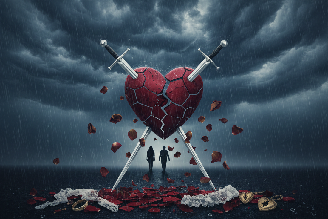 Three of Swords in Love Readings: Heartbreak, Betrayal & Painful Truth - Nicole's ritual universe