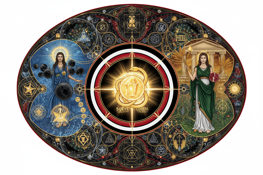 Alchemy + Gnosticism + Eleusinian: Three Paths of Transformation