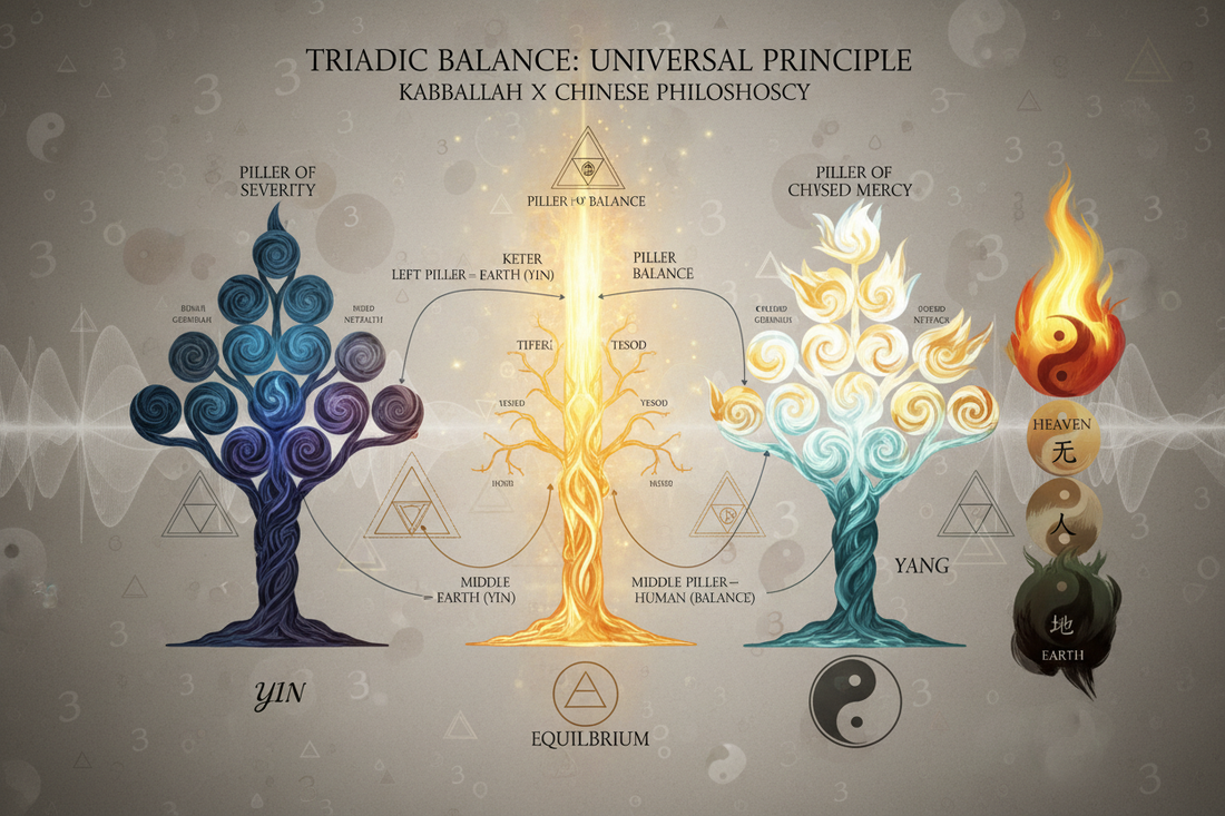 Three Pillars ↔ Three Powers: Triadic Balance