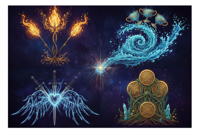 Threes in Tarot: Growth, Expansion & Creativity