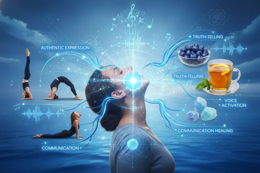 Throat Chakra Healing: Find Your Authentic Voice - Nicole's ritual universe