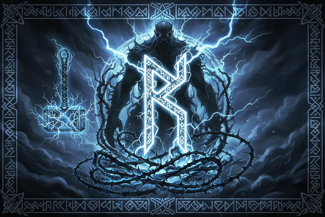 Tobaz Rune Thurisaz Rune: Complete Guide to Meaning & Magic | Elder Futhark ...