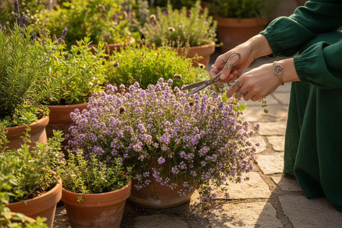 Thyme Growing & Harvesting: Witch's Complete Garden Guide