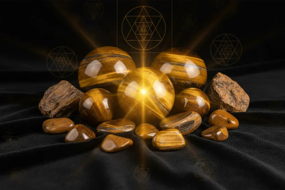 Tiger's Eye: Confidence & Manifestation Stone - Complete Guide Nicole's ritual universe