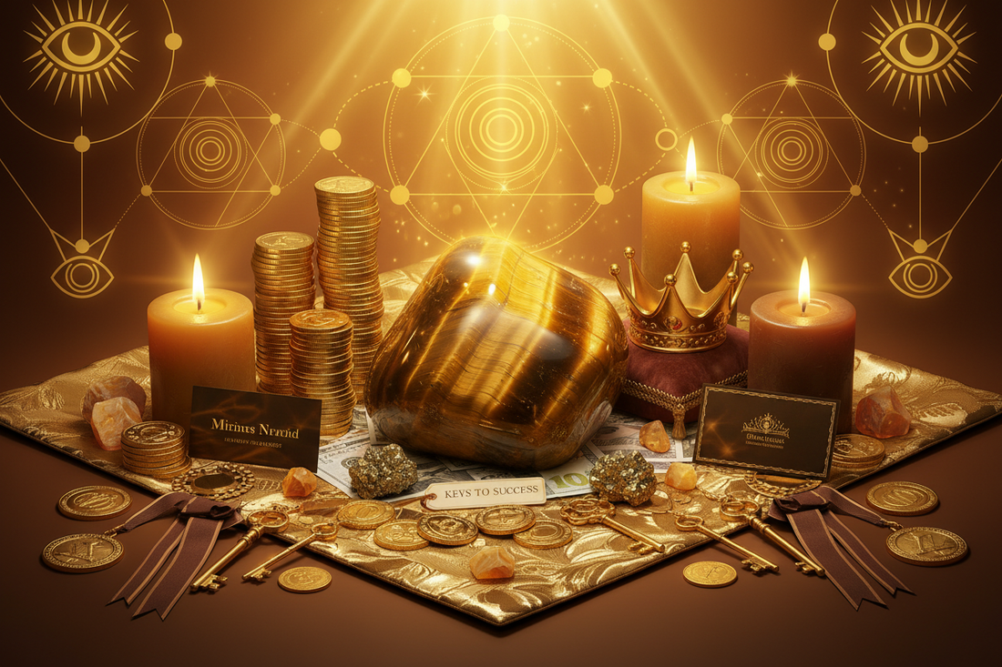 Tiger's Eye Money Spell: Confidence & Success - Nicole's ritual universe