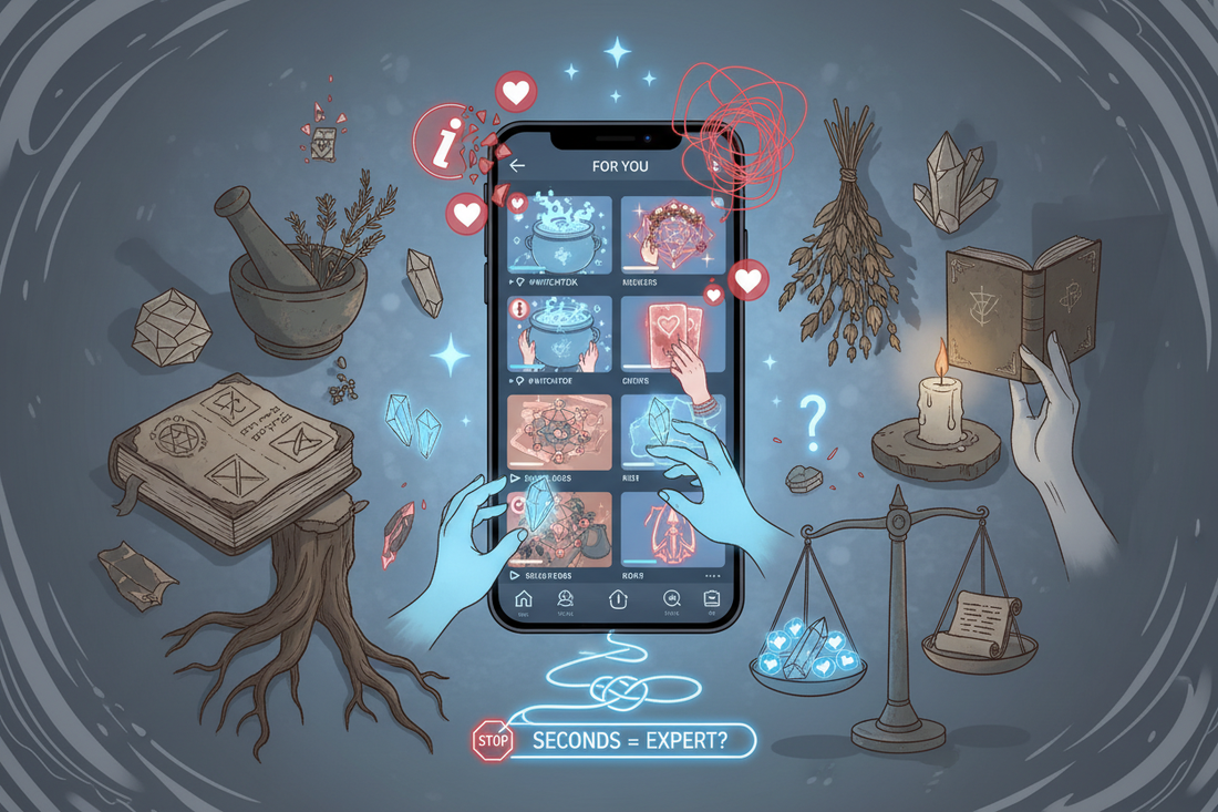 TikTok Witchcraft: Misinformation and Baby Witches