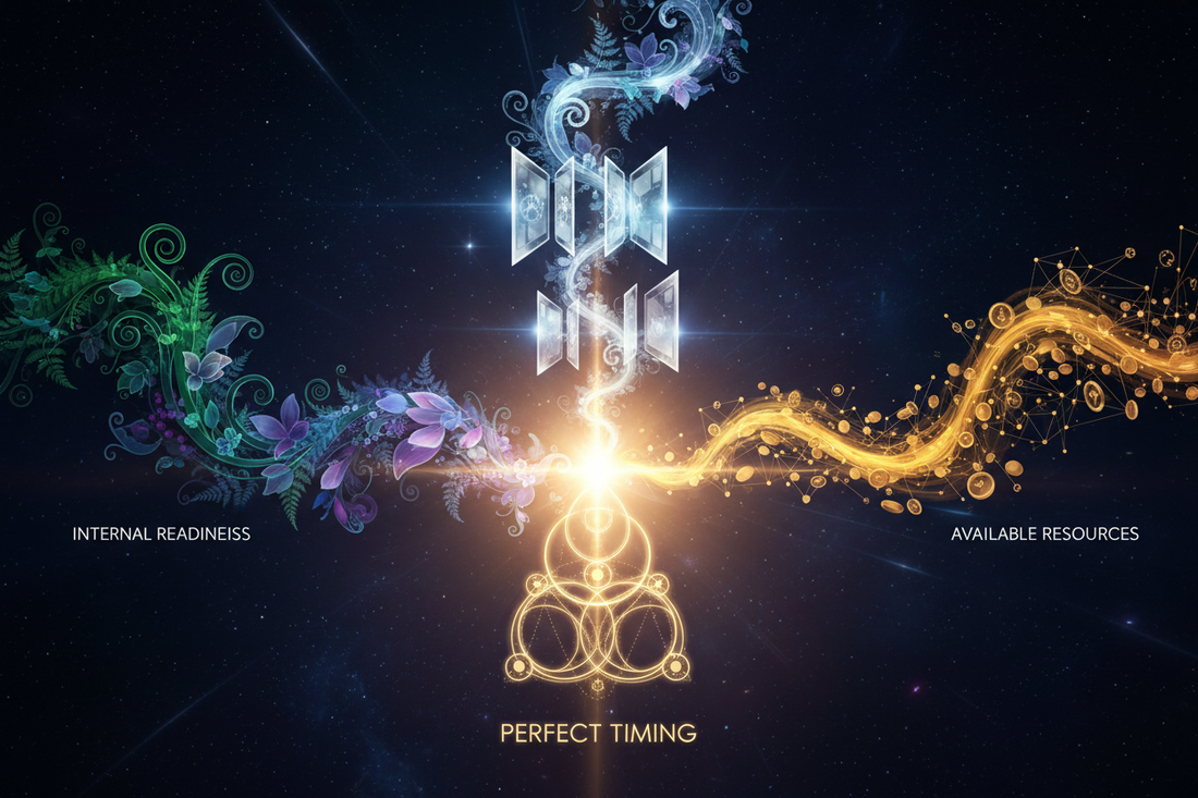 The Timing Convergence: When Readiness, Opportunity, and Resources Align - Nicole's ritual universe
