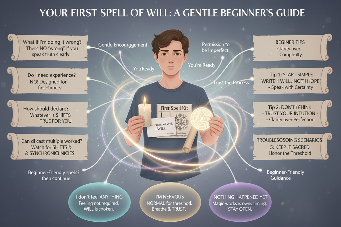 First Spell of Will: Beginner Tips & Common Questions - Nicole's ritual universe