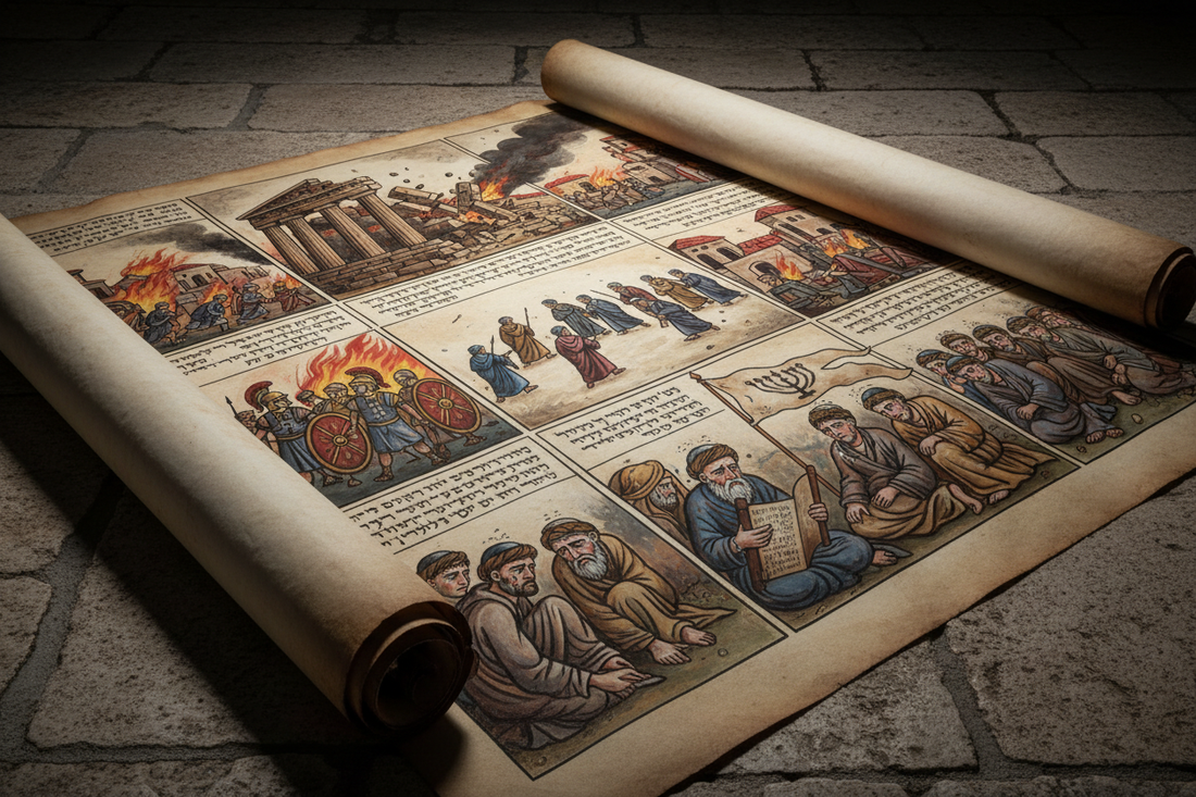 Tisha B'Av Folklore: Temple Destruction Legends and Grief Stories - Nicole's ritual universe