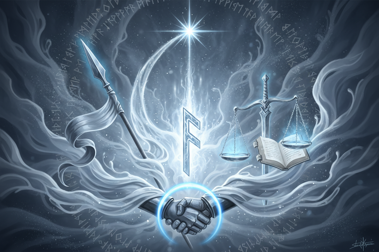 Tiwaz Rune: Complete Guide to Meaning & Magic | Elder Futhark – Nicole ...