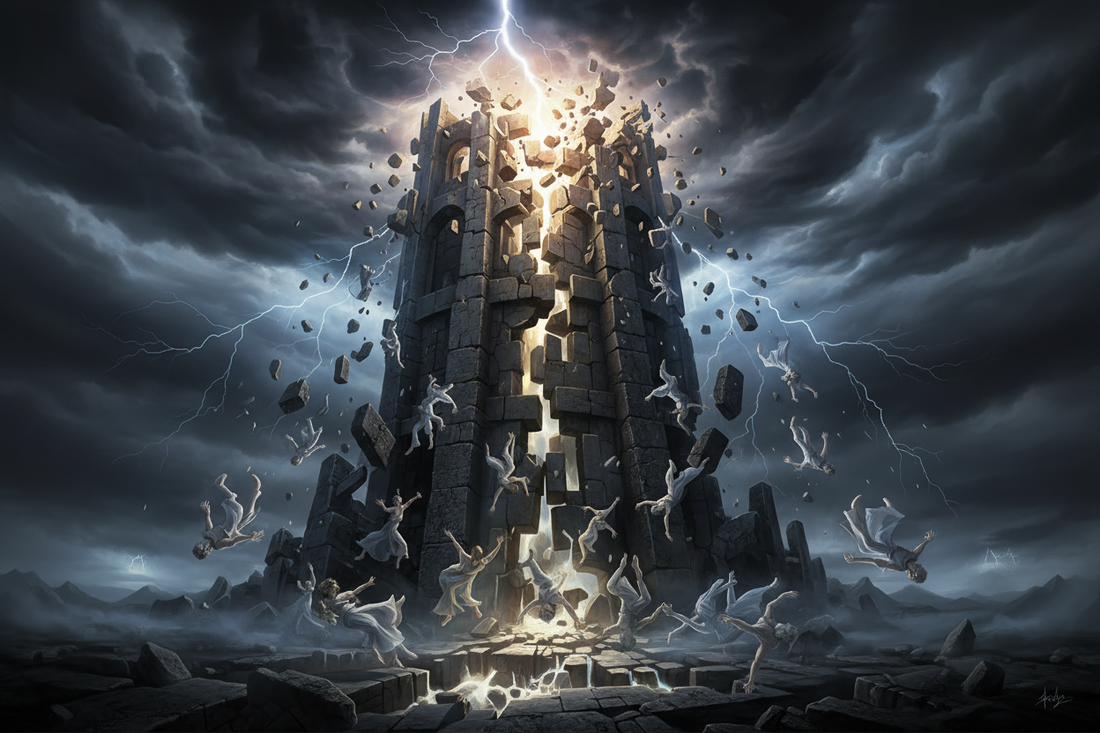 Ego Structures and Their Collapse in the Tower