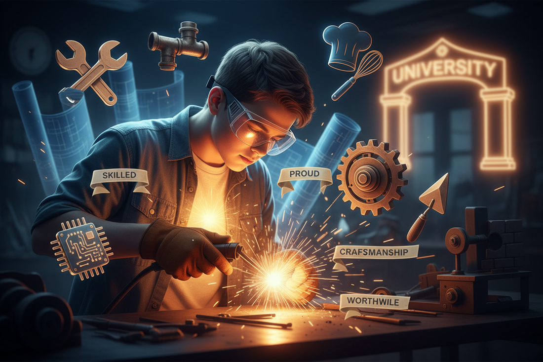 Trade School and Internal Locus: All Paths Have Worth - Nicole's ritual universe