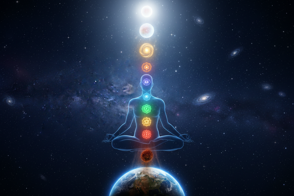 What Are the 8th-12th Chakras? The Transpersonal Chakra System ...