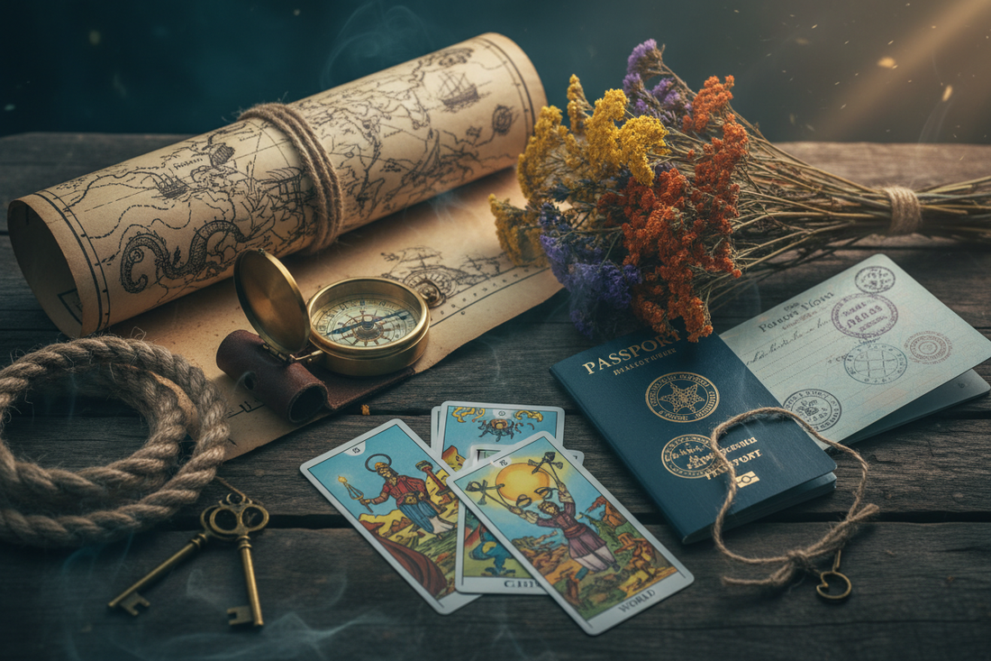 The Travel Tarot Spread: Tarot Guidance for Your Journey Nicole's ritual universe