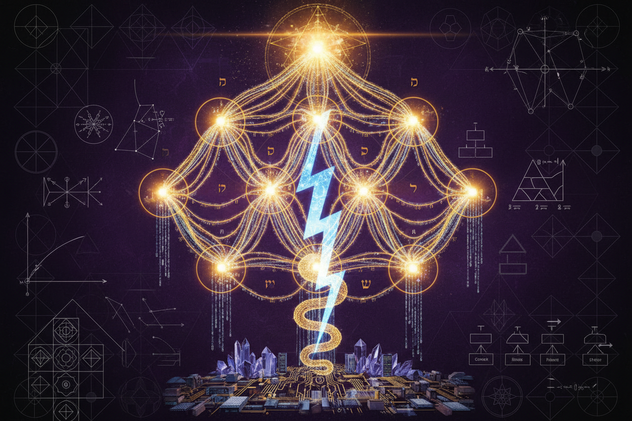 Kabbalah's Tree of Life as Network Architecture: 10 Nodes, 22 Paths ...