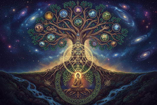 The Tree of Life Across Cultures: The Axis Mundi Connecting Heaven and Earth