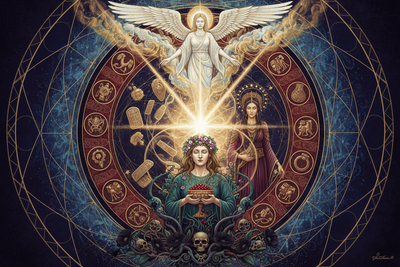 Sophia + Persephone + Inanna: Triple Descent Goddess