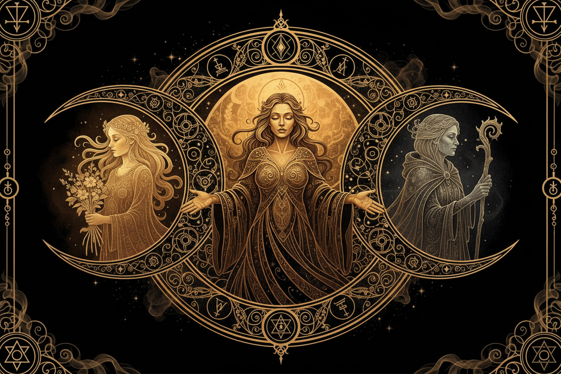 The Triple Goddess: Maiden, Mother & Crone in Wiccan Theology
